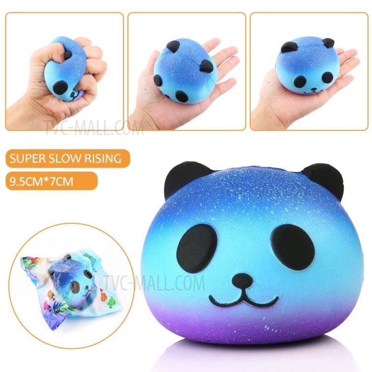PU Stress Relief Starry Panda Reduced Pressure Squishy Toy-7