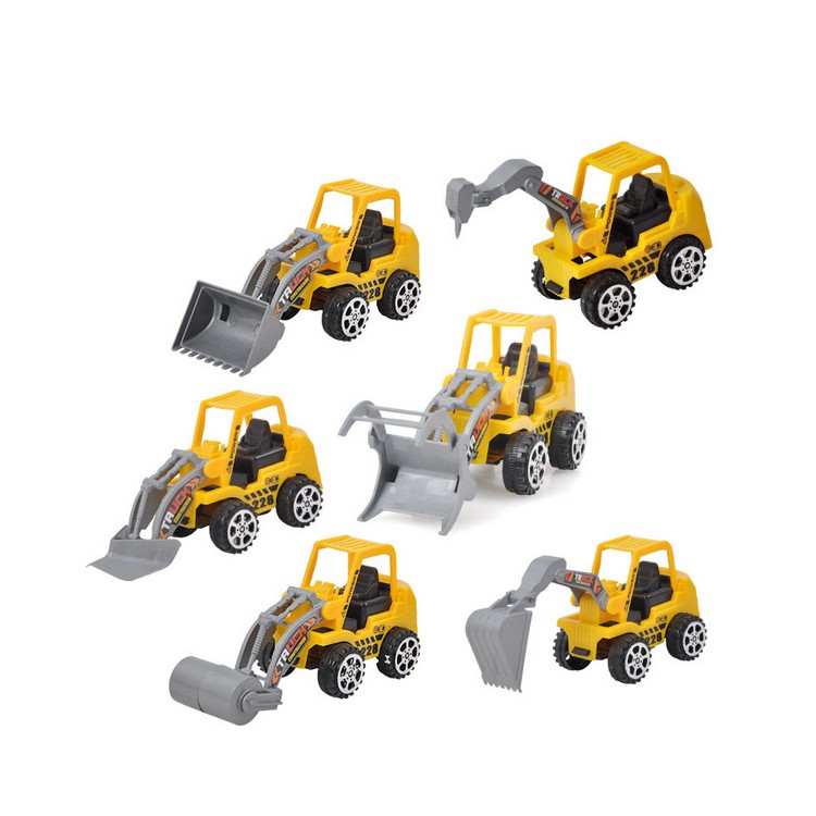 DIBANG Metal Alloy Engineering Car Models Mini Vehicles Truck Cars Toy for Kids - Random-1