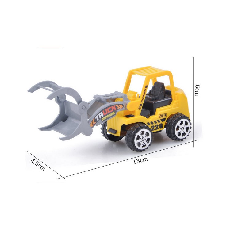 DIBANG Metal Alloy Engineering Car Models Mini Vehicles Truck Cars Toy for Kids - Random-12