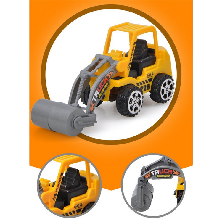 DIBANG Metal Alloy Engineering Car Models Mini Vehicles Truck Cars Toy for Kids - Random-6
