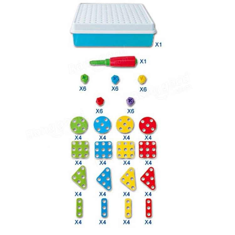 Animal Assembly Model Kit Block Toy Educational Children DIY Toy-11