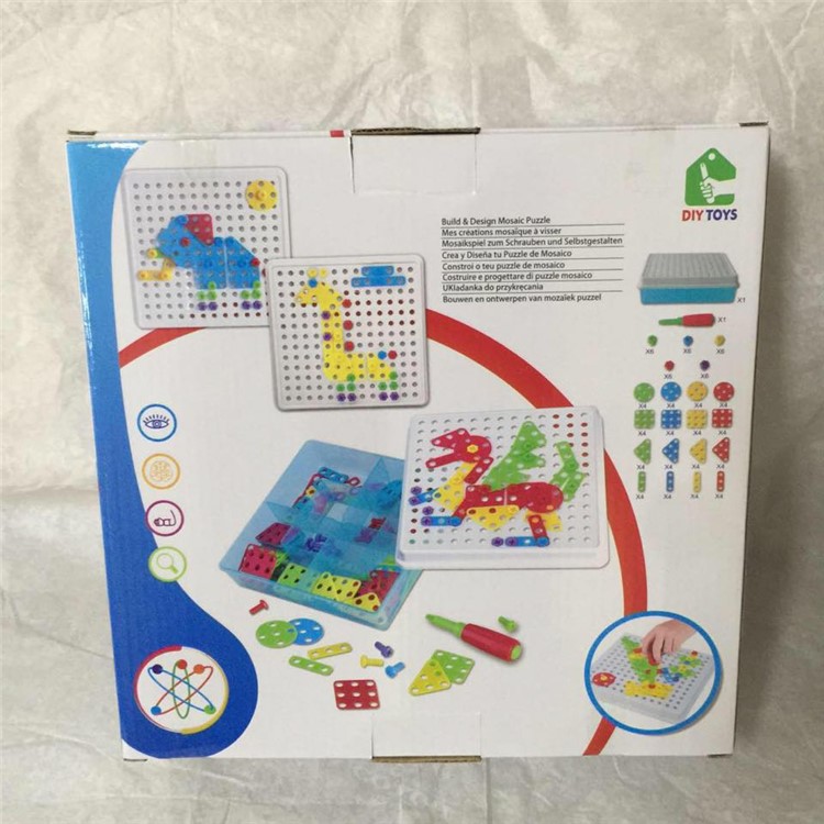 Animal Assembly Model Kit Block Toy Educational Children DIY Toy-13