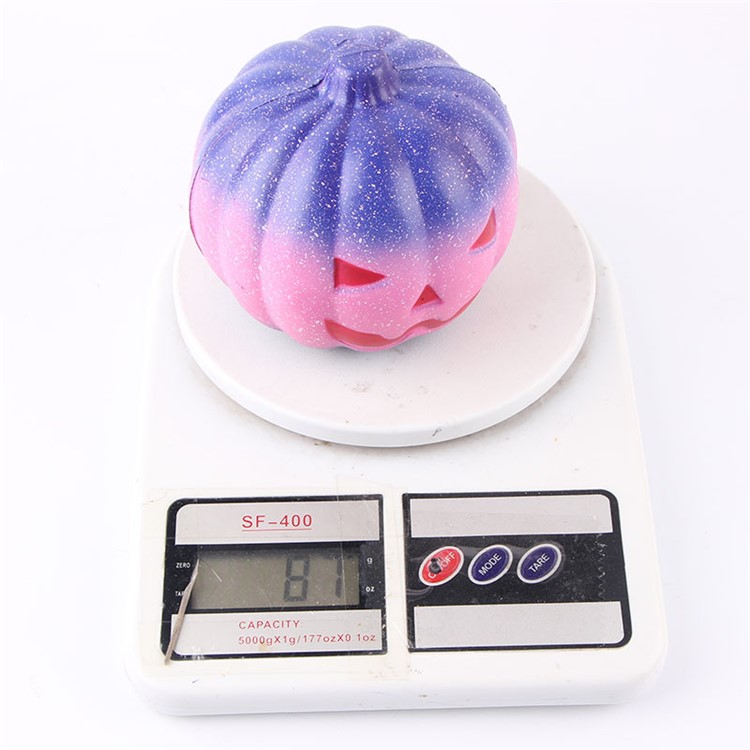 10cm Halloween Squishy PU Starry Pumpkin Slow Rebound Soft Squeeze Toy for Stress Relief-11