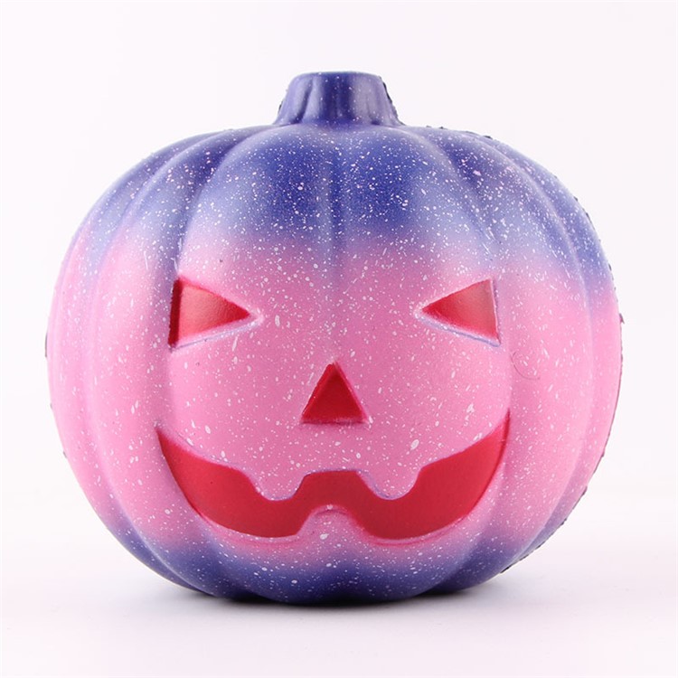 10cm Halloween Squishy PU Starry Pumpkin Slow Rebound Soft Squeeze Toy for Stress Relief-6