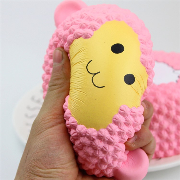 Slow Rising Squishy Cake Shape Stress Relief Soft Hand Toy - Monkey-3