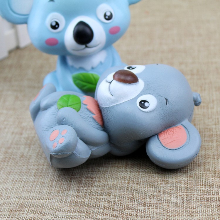 PU Stress Relief Cute Koala Reduced Pressure Squishy Toy - Blue-3