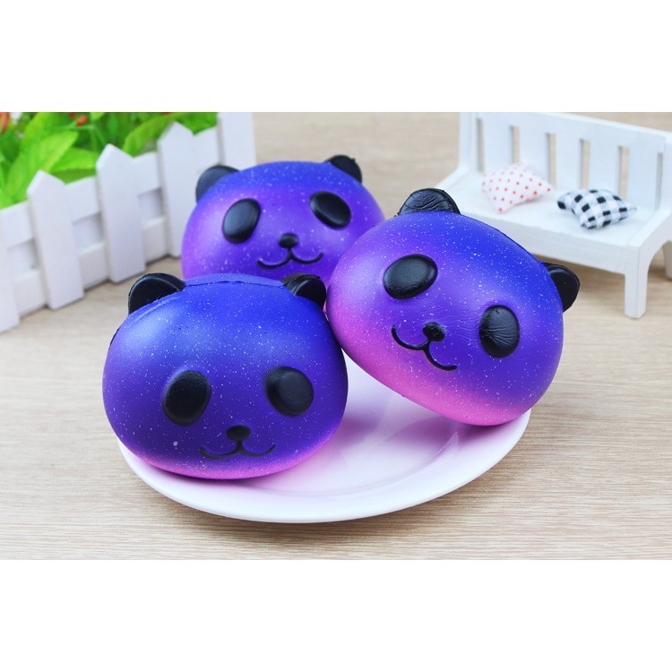 Lovely Squishy Slow Rising Soft Squishy Charm Toy for Stress Relief - Cosmic Panda-5