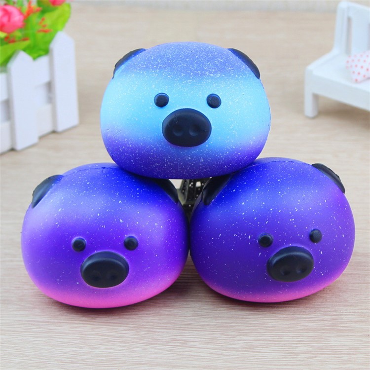 Lovely Squishy Slow Rising Soft Squishy Charm Toy for Stress Relief - Cosmic Panda-7