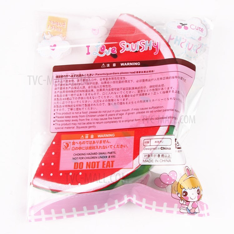 Watermelon Pattern PU Foam Decompression Squeeze Toy Pressure Reduced Toy-16