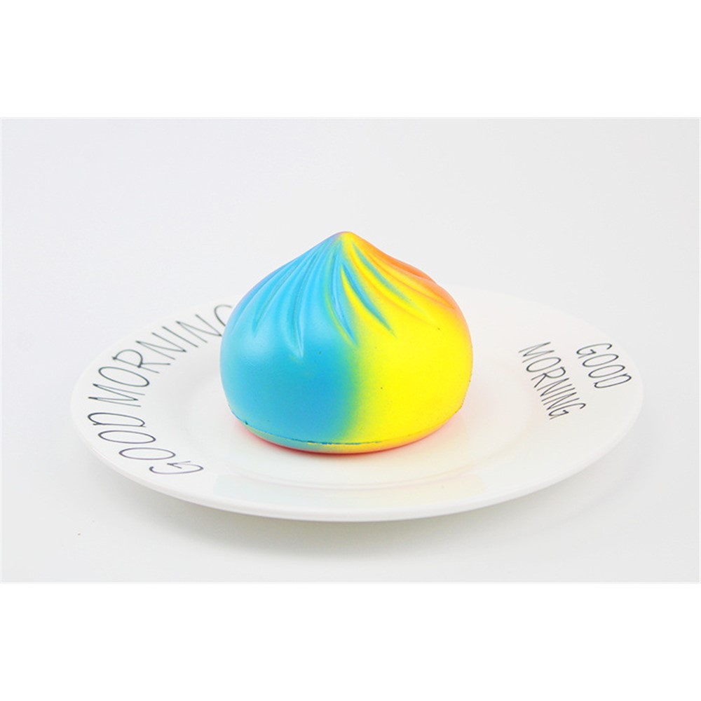 PU Stress Relief Steamed Stuffed Bun Reduced Pressure Squishy Toy-2