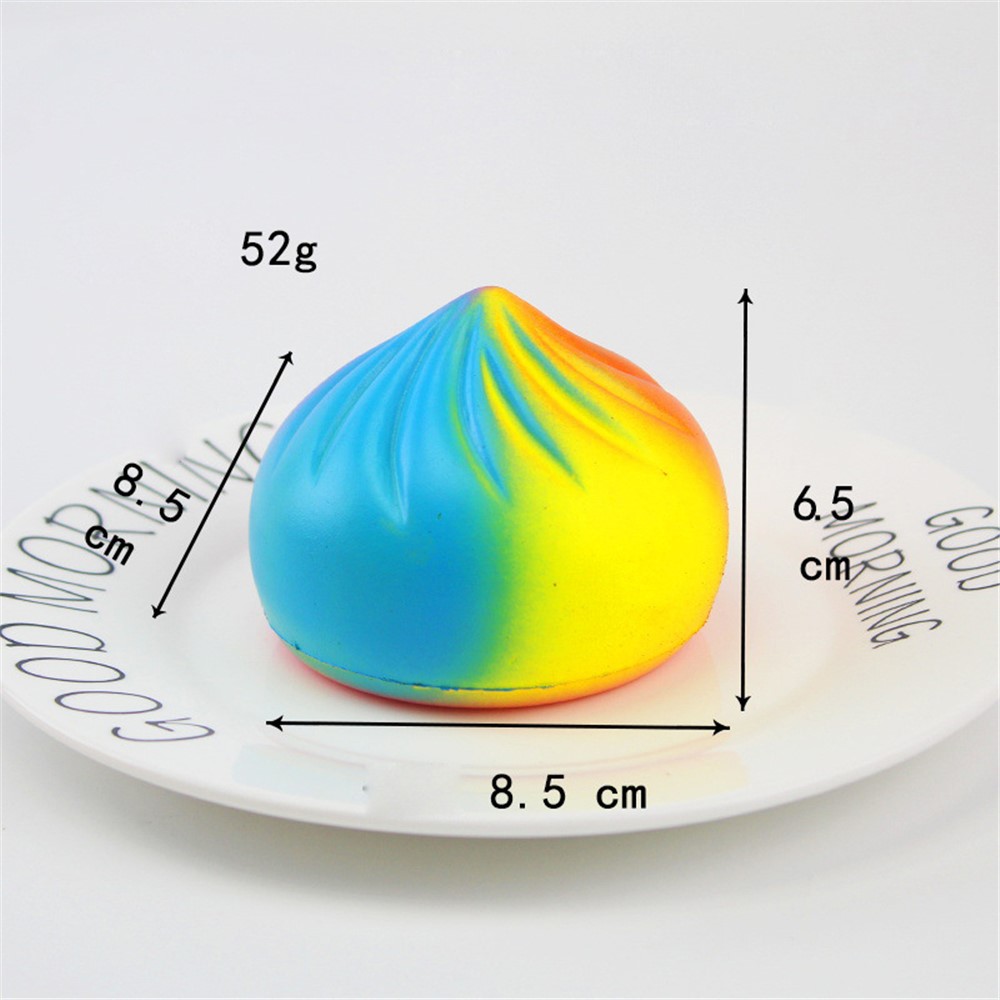 PU Stress Relief Steamed Stuffed Bun Reduced Pressure Squishy Toy-6