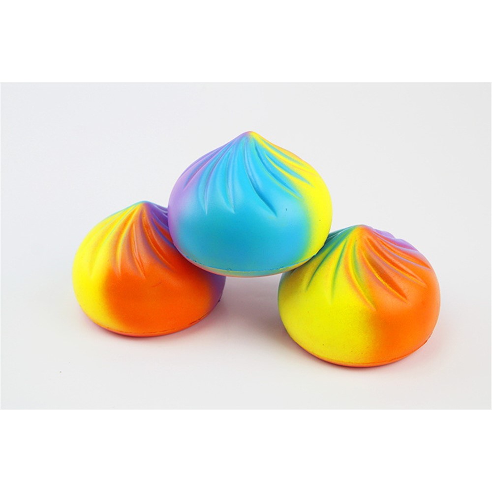 PU Stress Relief Steamed Stuffed Bun Reduced Pressure Squishy Toy-7