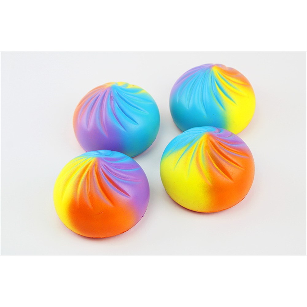 PU Stress Relief Steamed Stuffed Bun Reduced Pressure Squishy Toy-8