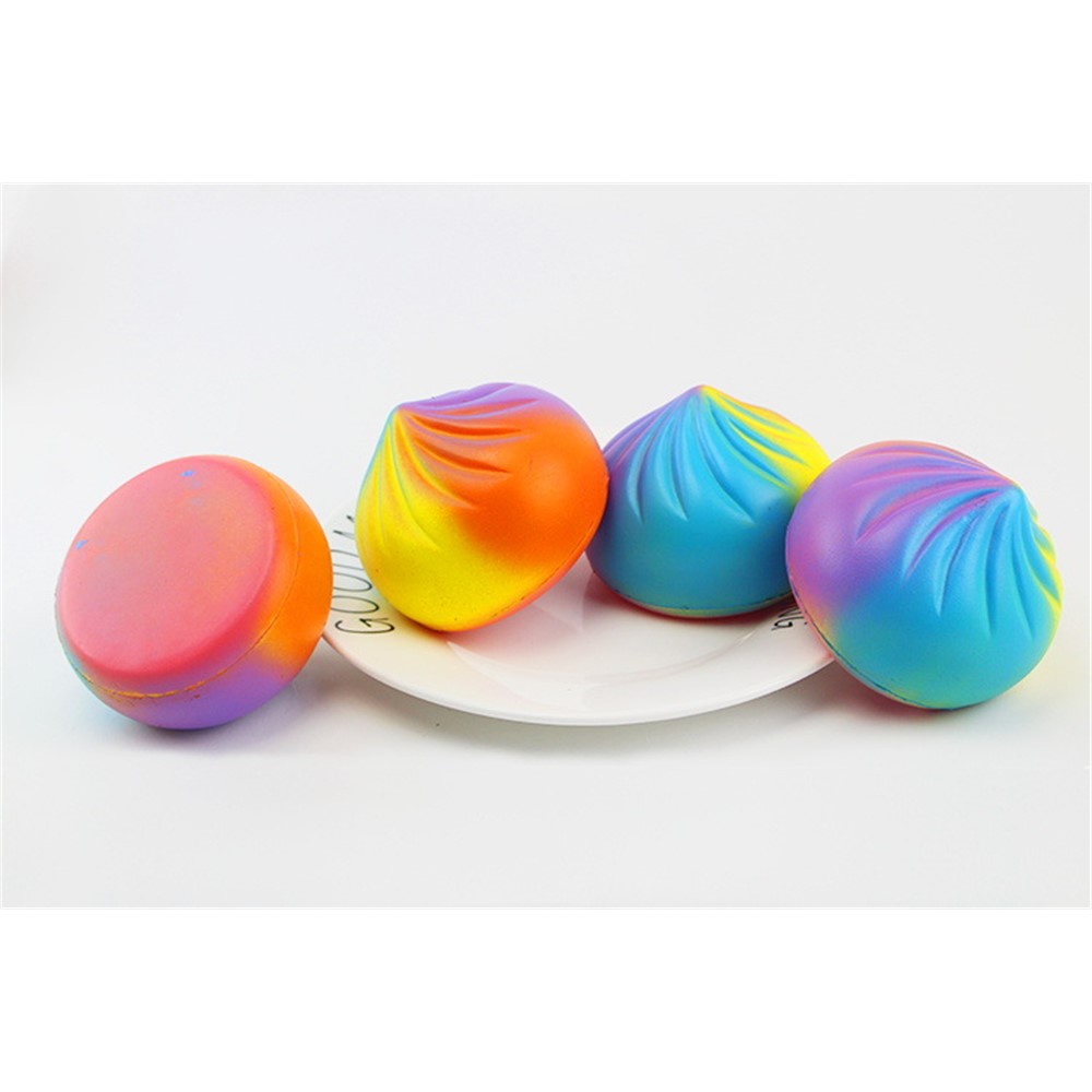 PU Stress Relief Steamed Stuffed Bun Reduced Pressure Squishy Toy-9