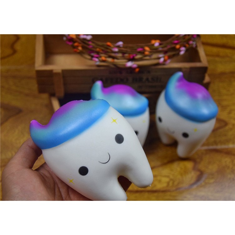 PU Stress Relief Pearly Teeth Reduced Pressure Squishy Toy-2