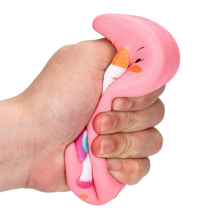 Unicorn Pattern Squishy Toy Hand Fidget Squishy Squeeze Toy - Pink-2