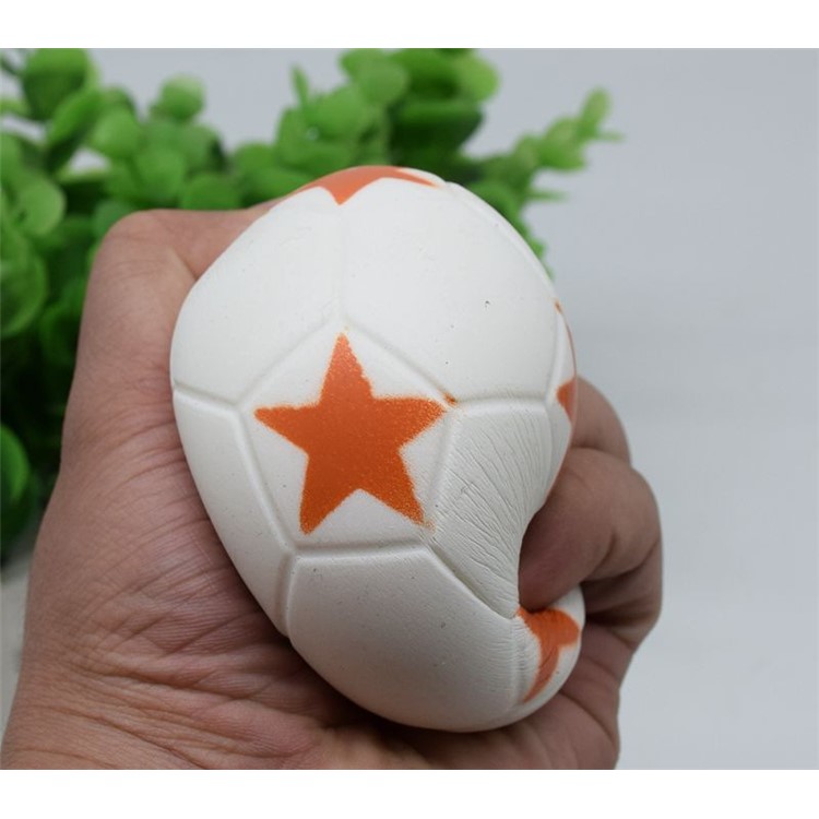 Squishy Stress Relief Squeezing Simulative Kids Toy - Stars Pattern Football-3