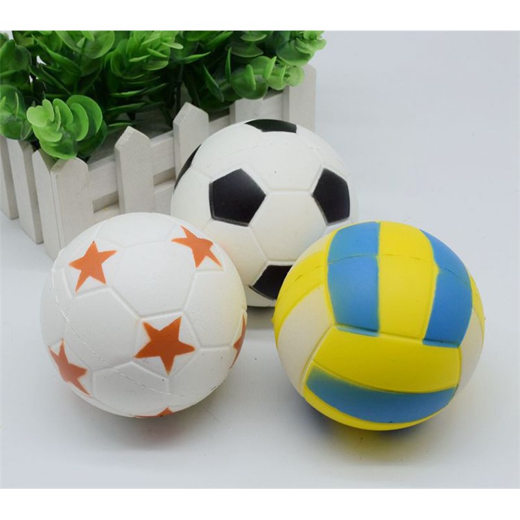 Squishy Pressure Reduced Squeezing Simulative Kids Toy - Volleyball-3