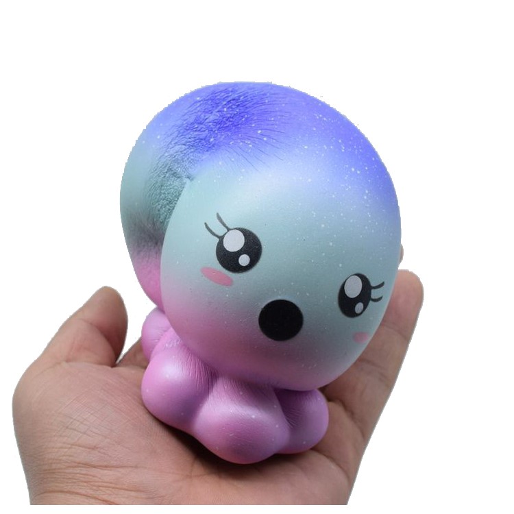 Lovely Cartoon Jellyfish Slow Rising Toy Stress Relieve Squishy Toy-2
