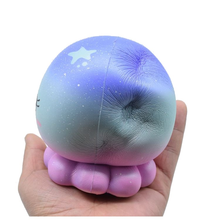 Lovely Cartoon Jellyfish Slow Rising Toy Stress Relieve Squishy Toy-4