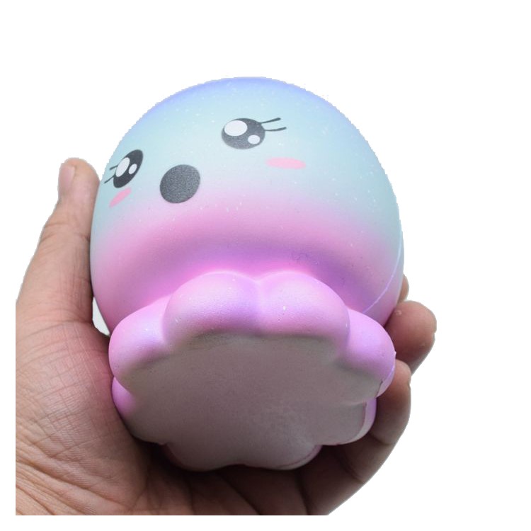 Lovely Cartoon Jellyfish Slow Rising Toy Stress Relieve Squishy Toy-5