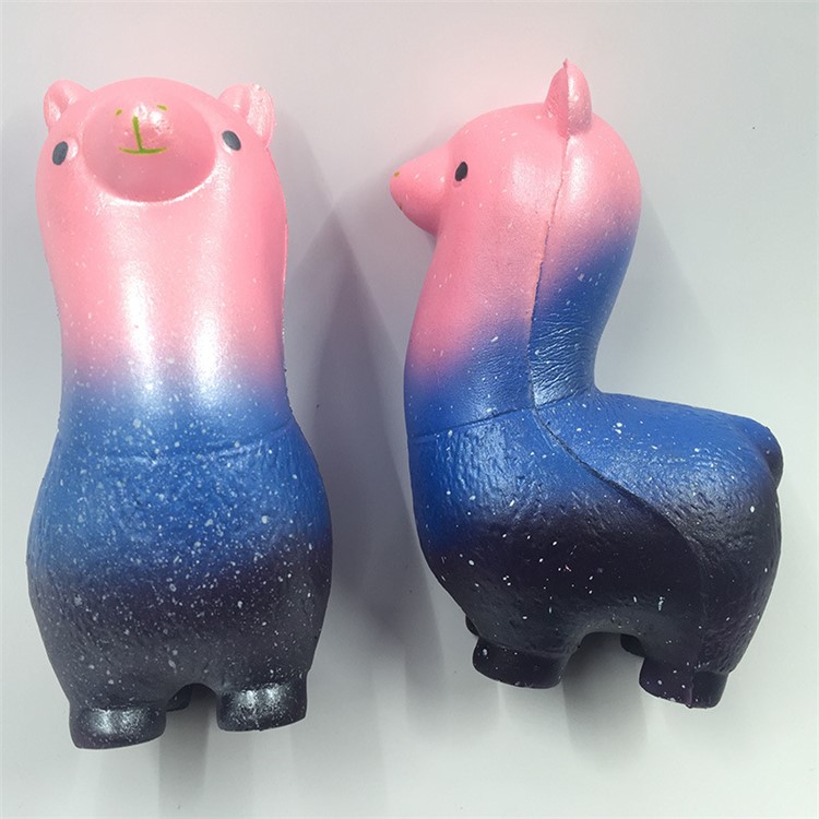 Alpaca Pattern Squishy Toy Squeeze Toy Hand Toy for Stress Relief and Time Killing-1