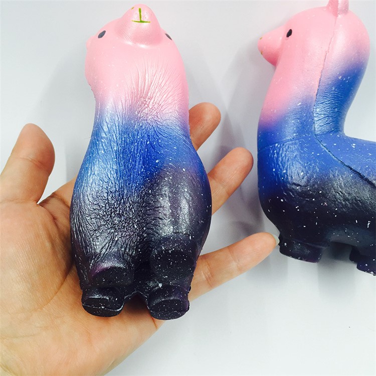 Alpaca Pattern Squishy Toy Squeeze Toy Hand Toy for Stress Relief and Time Killing-3