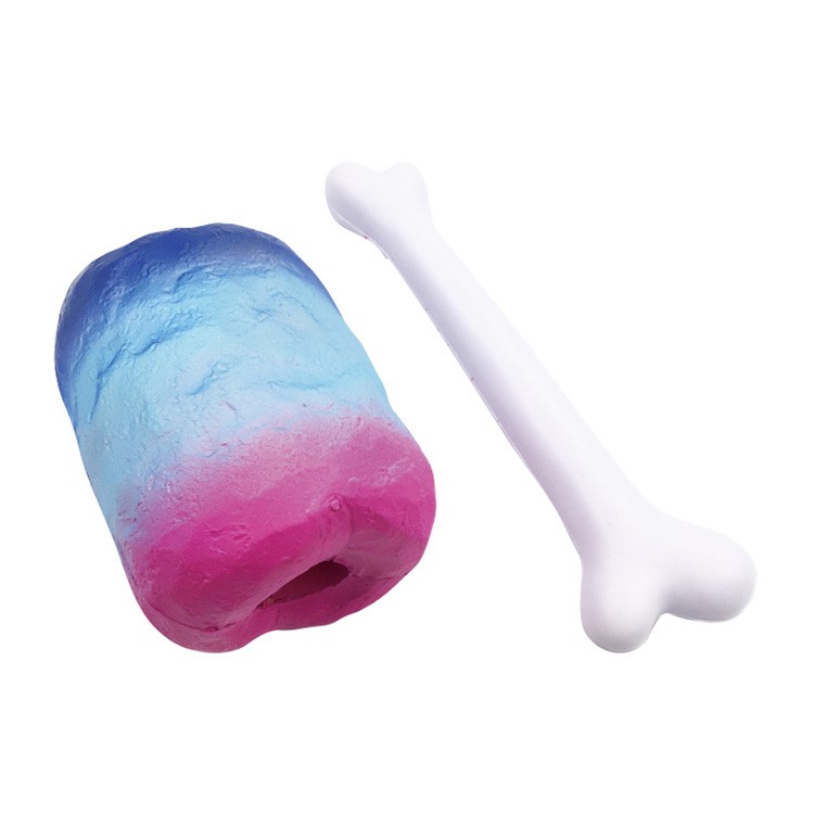 Drumstick Bone Pattern Squishy Toy Squeeze Toy for Stress Relief-5