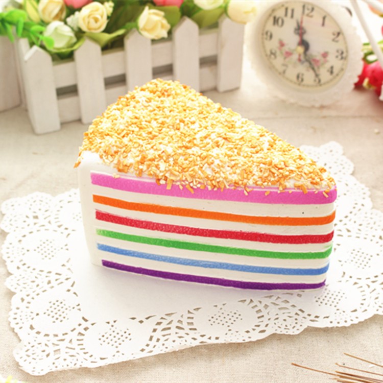 Cake Pattern Squeeze Toy Squishy Toy Hand Toy for Stress Relief and Time Killing - Style A-2