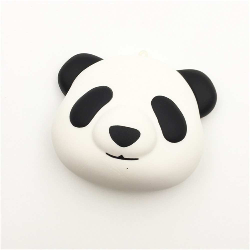Squishy Stress Relief Squeezing Simulative Panda Head Shaped Pressure Reduced Squishy Toy-8