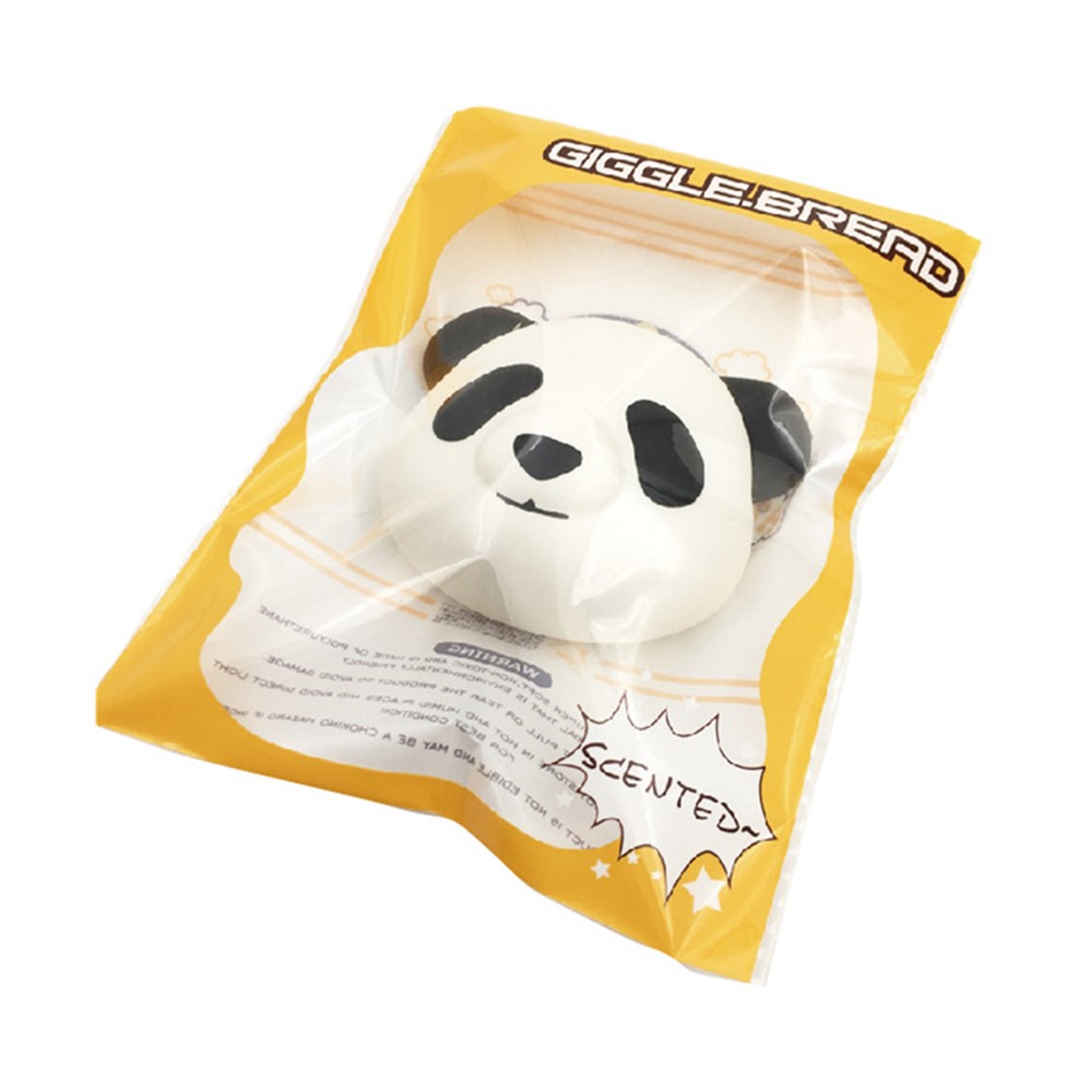 Squishy Stress Relief Squeezing Simulative Panda Head Shaped Pressure Reduced Squishy Toy-9