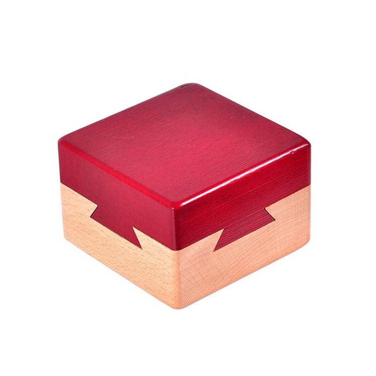 Wooden Magic Box Puzzle Secret Box IQ Mind Creative Educational Toy-1