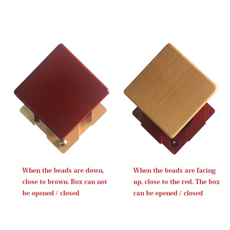 Wooden Magic Box Puzzle Secret Box IQ Mind Creative Educational Toy-5