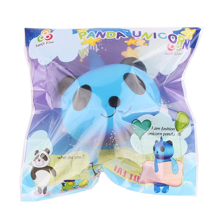 Slow Rising Cute Panda with a Horn Toy Soft PU Hand Squishy Toy-13