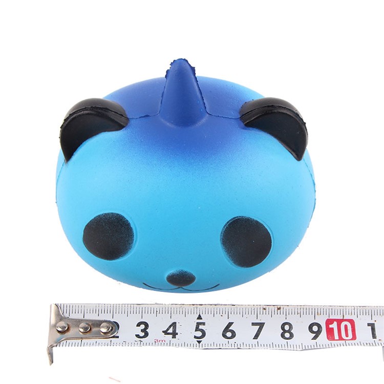 Slow Rising Cute Panda with a Horn Toy Soft PU Hand Squishy Toy-9
