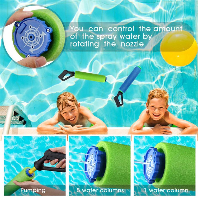 Straight High Pressure Water Pistol Outdoor Pull-type Toy Gun-4