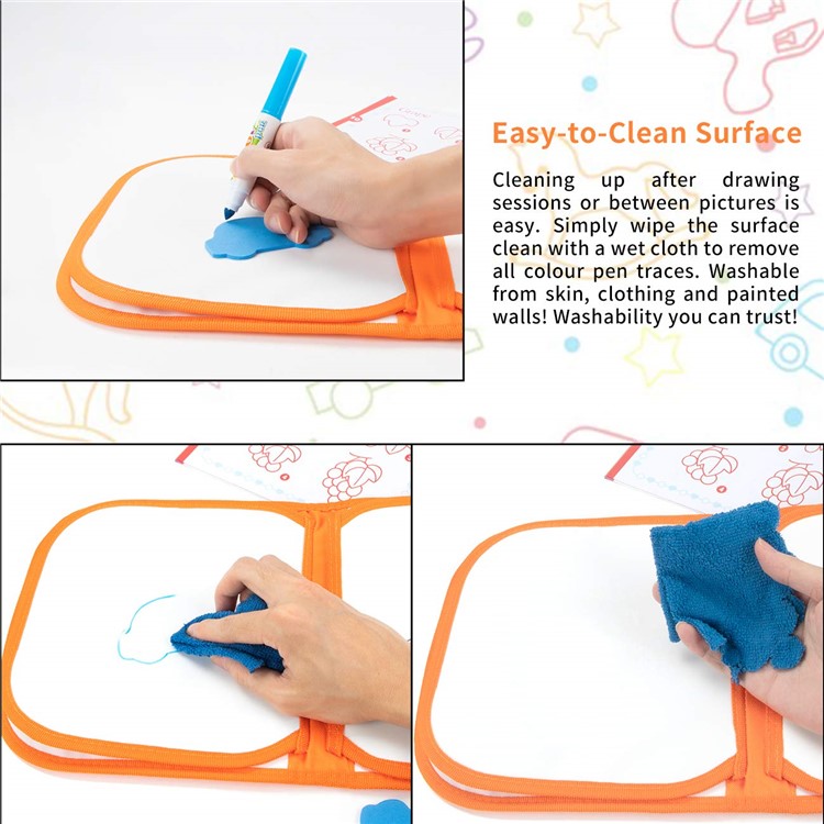 Colorful Drawing Book Board Writing Board for Baby Painting Graffiti-4