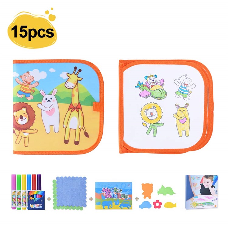 Colorful Drawing Book Board Writing Board for Baby Painting Graffiti-9