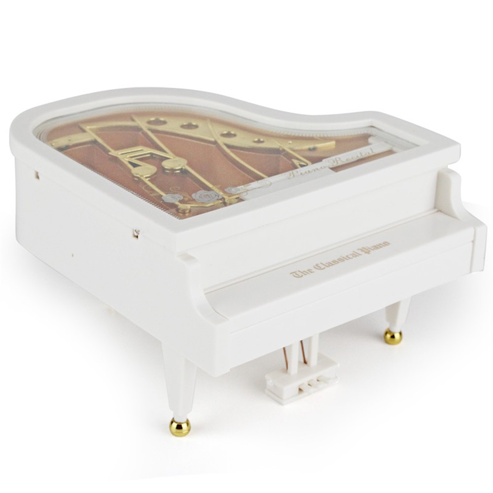 Romantic Piano Music Box Desktop Ornament Crafts for Room Decoration-2