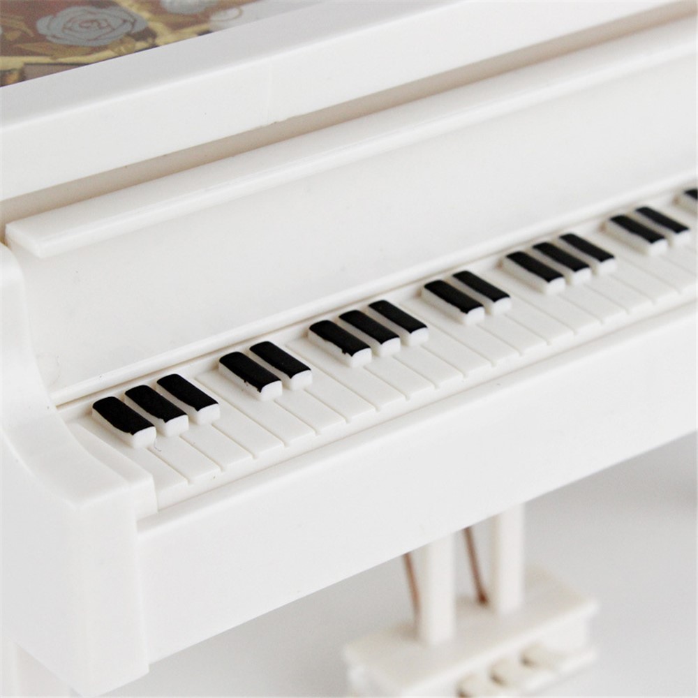 Romantic Piano Music Box Desktop Ornament Crafts for Room Decoration-5