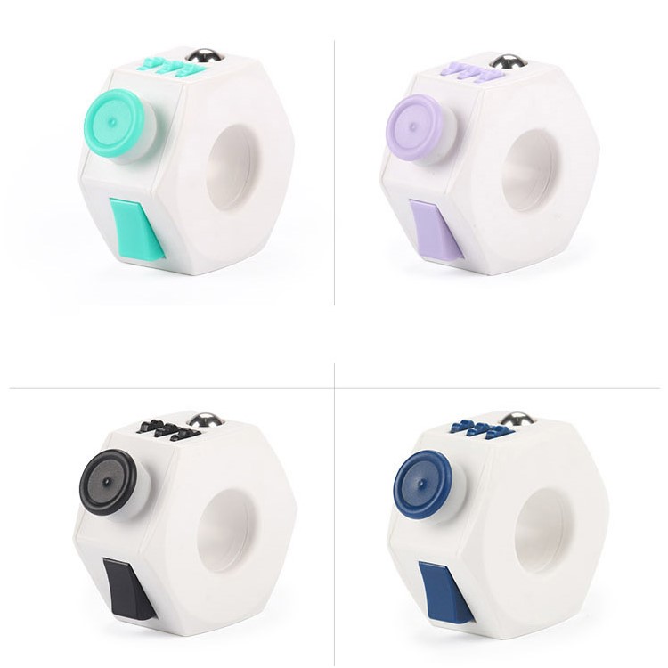 Creative Magic Rings Fidget Hands Ring FingersToy - Black-2