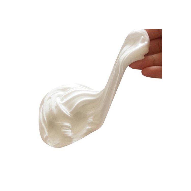 100ML Fluffy Foam Slime Scented Kids Toy Sludge Toy - White-2