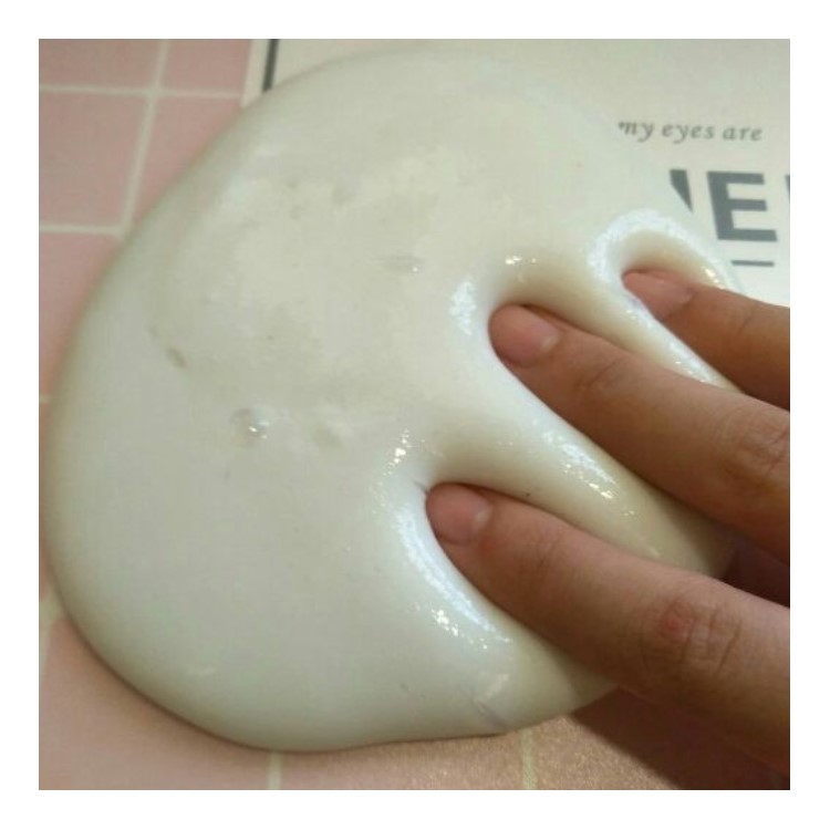 100ML Fluffy Foam Slime Scented Kids Toy Sludge Toy - White-5