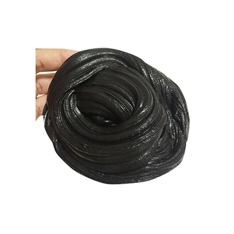 100ML Fluffy Foam Slime Scented Stress Relief Toy Sludge Toy for Kids - Black-1