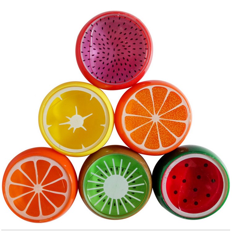 Jelly Slime Crystal Fruit Clay Rubber Mud Plasticine Children's Toy - Orange-4