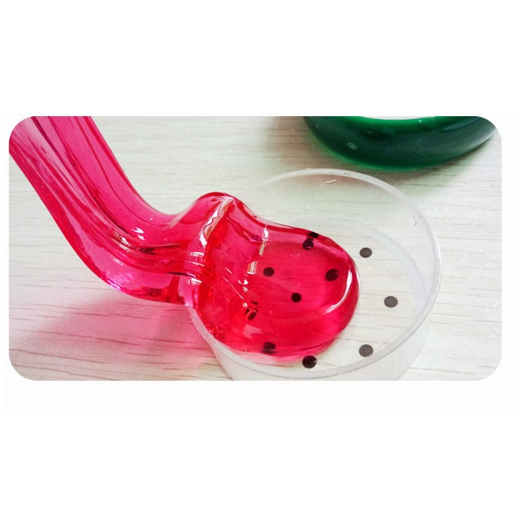 Jelly Slime Crystal Fruit Clay Rubber Mud Plasticine Children's Toy - Orange-6