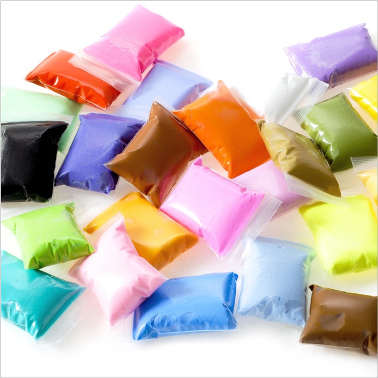 5Pcs/Set 20g Non-Toxic Environmental Color Mud Ultra-Light Clay - Random-1