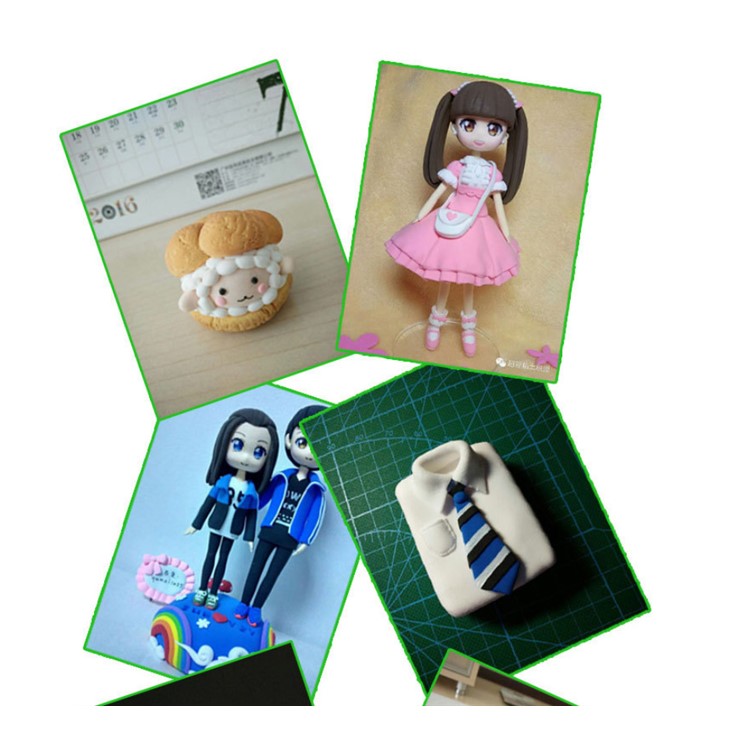 3Pcs/Set 20g Non-Toxic Environmental Color Mud Ultra-Light Clay DIY Clay - Random-5