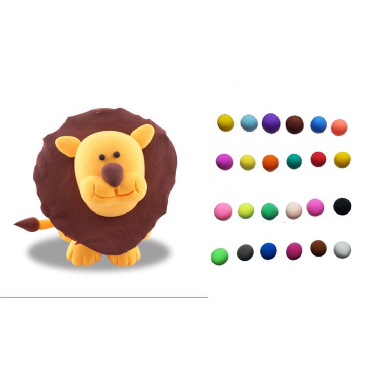 10Pcs/Set 20g Non-Toxic Color Mud Ultra-Light Environmental Clay DIY Clay - Random-3