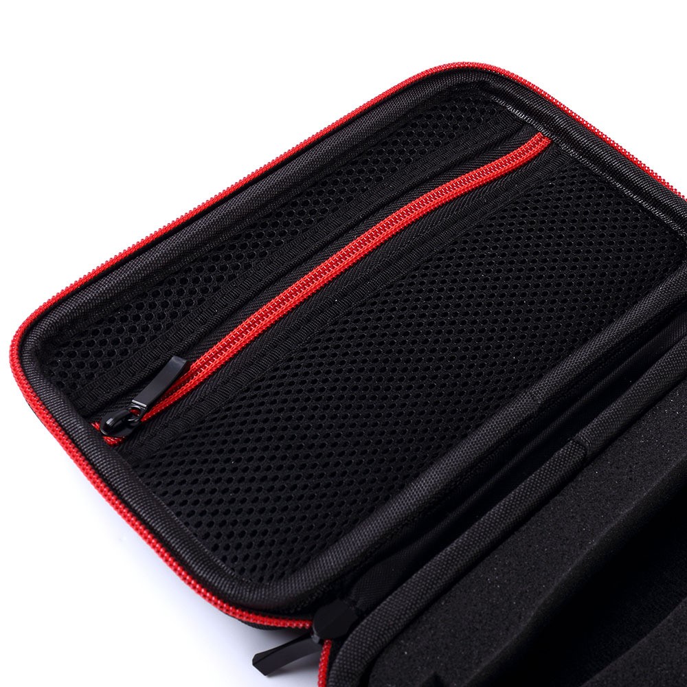 Hard Case Organizer Carrying Bag for Philips Norelco OneBlade Electric Trimmer Shaver QP2520/90/70 - Red-7